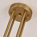 Люстра CANELLE Round Chandelier 8 Modern Brass варинант исполнения - 3 | Loft Concept в Казани