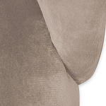 Барный стул вращающийся со спинкой Бежевый Велюр Vendramin Chair варинант исполнения - 3 | Loft Concept в Казани