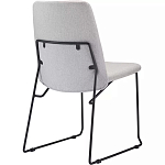 Стул мягкий светло-серый Chair Gray Runners варинант исполнения - 3 | Loft Concept в Казани