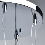 Люстра каскадная с 5-ю разноцветными стеклянными плафонами Kaleido варинант исполнения - 12 | Loft Concept в Казани