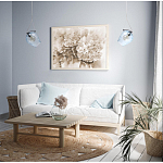 Подвесной светильник со стеклянном плафоном в форме бокала Kaleido варинант исполнения - 22 | Loft Concept в Казани