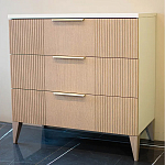 Комод коричневый с 3-мя ящиками на 4-х ножках Harper Line варинант исполнения - 3 | Loft Concept в Казани