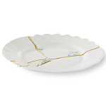 Десертная тарелка Seletti Kintsugi  варинант исполнения - 1 | Loft Concept в Казани