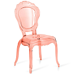 Прозрачный стул розовый LOUIS GHOST CHAIR Pink варинант исполнения - 1 | Loft Concept в Казани