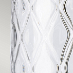 Настольная лампа с цилиндрическим абажуром и прозрачным стеклянным основанием Quintiesse варинант исполнения - 12 | Loft Concept в Казани