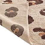 Ковер из хлопка с леопардовым принтом Soft Hugs варинант исполнения - 3 | Loft Concept в Казани