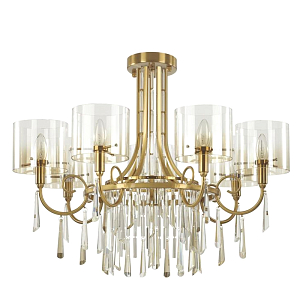 Люстра Glass World Bronze на 7 ламп