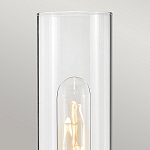 Бра для ванных комнат с прозрачным стеклянным плафоном в форме цилиндра Hinkley варинант исполнения - 16 | Loft Concept в Казани