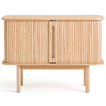 Длинный низкий буфет с 2-мя раздвижными дверцами Toinette Light Cupboard варинант исполнения - 8 | Loft Concept в Казани