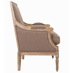 Кресло William Classical Armchair brown flax варинант исполнения - 1 | Loft Concept в Казани