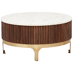 Круглый кофейный стол Sadie Round Coffee Table варинант исполнения - 3 | Loft Concept в Казани