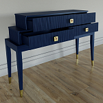 Премиальная Консоль с тремя ящиками Elsa Dreams Blue варинант исполнения - 2 | Loft Concept в Казани