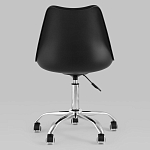 Офисный стул на металлическом основании EGGERY Black варинант исполнения - 4 | Loft Concept в Казани