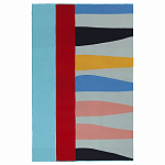 Плед хлопковый по мотивам нанайских орнаментов Ural and Siberian Patterns варинант исполнения - 1 | Loft Concept в Казани