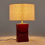 Настольная лампа из керамики и льна Brighter than the Stars варинант исполнения - 3 | Loft Concept в Казани