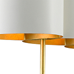 Люстра прямоугольная с белыми цилиндрическими абажурами White Ribbon варинант исполнения - 4 | Loft Concept в Казани