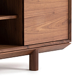 ТВ-тумба из массива ореха Robinett Wooden TV Stand варинант исполнения - 5 | Loft Concept в Казани