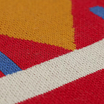 Плед хлопковый по мотивам чувашских орнаментов Ural and Siberian Patterns варинант исполнения - 4 | Loft Concept в Казани