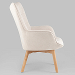 Белое кресло на ножках из массива CORDELIA варинант исполнения - 2 | Loft Concept в Казани