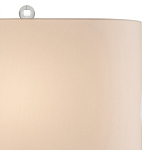 Настольная лампа разноцветная с овальным тканевым абажуром Abstraction варинант исполнения - 2 | Loft Concept в Казани