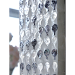 Прямоугольное зеркало с инкрустацией раковинами устриц Mother оf Pearl Facets варинант исполнения - 4 | Loft Concept в Казани