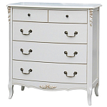 Высокий деревянный комод в стиле прованс Montmartre Provence Chest of Drawers варинант исполнения - 2 | Loft Concept в Казани