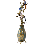 Бронзовый подсвечник Птичий рай Flora варинант исполнения - 3 | Loft Concept в Казани