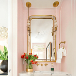 Зеркало в золотой раме Arched Mirror варинант исполнения - 1 | Loft Concept в Казани