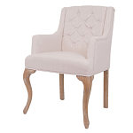 Кресло Mason Classical Armchair beige flax варинант исполнения - 3 | Loft Concept в Казани