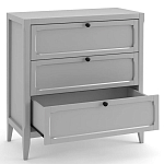 Комод с 3-мя ящиками серый Silva Grey Chest of Drawers варинант исполнения - 3 | Loft Concept в Казани