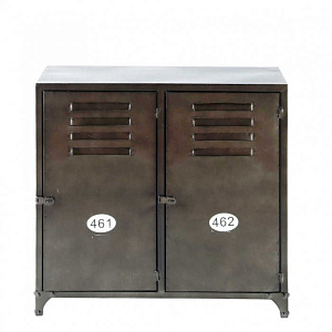 Буфет в стиле Лофт Industrial Rust Metal Wyne Chest