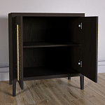 Современный Буфет Primo с 2 дверцами Темный орех варинант исполнения - 3 | Loft Concept в Казани