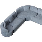 Угловой модульный диван Calypso с поворотным механизмом  варинант исполнения - 8 | Loft Concept в Казани