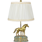 Настольная лампа из фарфора Лошадь Frodi варинант исполнения - 1 | Loft Concept в Казани