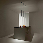 Подвсеной светильник светодиодный металлический цилиндрической формы Высота 30см Trumpet tube варинант исполнения - 5 | Loft Concept в Казани