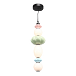 Подвесной светильник фигурный с керамическими элементами 24W LED Fragrant Light варинант исполнения - 4 | Loft Concept в Казани