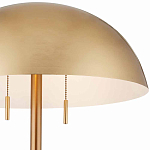 Торшер с куполообразным абажуром на каменном основании Riverside Floor Lamp варинант исполнения - 1 | Loft Concept в Казани