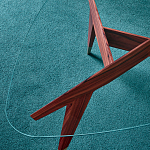 Дизайнерский кофейный стол со стеклянной столешницей Gio Ponti D.552.2 Coffee Table варинант исполнения - 5 | Loft Concept в Казани