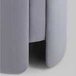 Пуф Alice Poof Grey Серый велюр варинант исполнения - 3 | Loft Concept в Казани