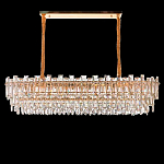 Люстра овальная с хрустальными подвесками Gorgeous Crystal Light варинант исполнения - 1 | Loft Concept в Казани