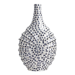 Ваза с инкрустацией Dark Blue Triangle варинант исполнения - 1 | Loft Concept в Казани