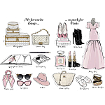 Megan Hess Paris: Through a Fashion Eye варинант исполнения - 3 | Loft Concept в Казани