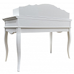 Стол-бюро белого цвета из массива бука с 4-мя ящиками White Provence варинант исполнения - 4 | Loft Concept в Казани