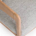 Кресло с каркасом из массива ясеня Deniaud Ash Grey Armchair варинант исполнения - 5 | Loft Concept в Казани