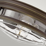 Потолочный светильник для ванных комнат со стеклянным плафоном в форме перевернутого конуса Hinkley варинант исполнения - 20 | Loft Concept в Казани