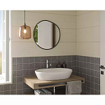 Зеркало круглое с асимметрией Light Reflection варинант исполнения - 1 | Loft Concept в Казани