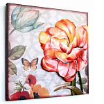 Аксессуар настенный из металла Blank Space Flower варинант исполнения - 1 | Loft Concept в Казани