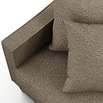 Мебельная ткань Шенилл коричневый цвет 138 см T4-21 варинант исполнения - 6 | Loft Concept в Казани