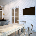 Гипсовая 3D Панель E-01 варинант исполнения - 1 | Loft Concept в Казани