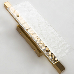 Бра с рельефным стеклом ICE GLASS 35 варинант исполнения - 3 | Loft Concept в Казани